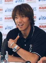 Nakamura at Reggina's training camp